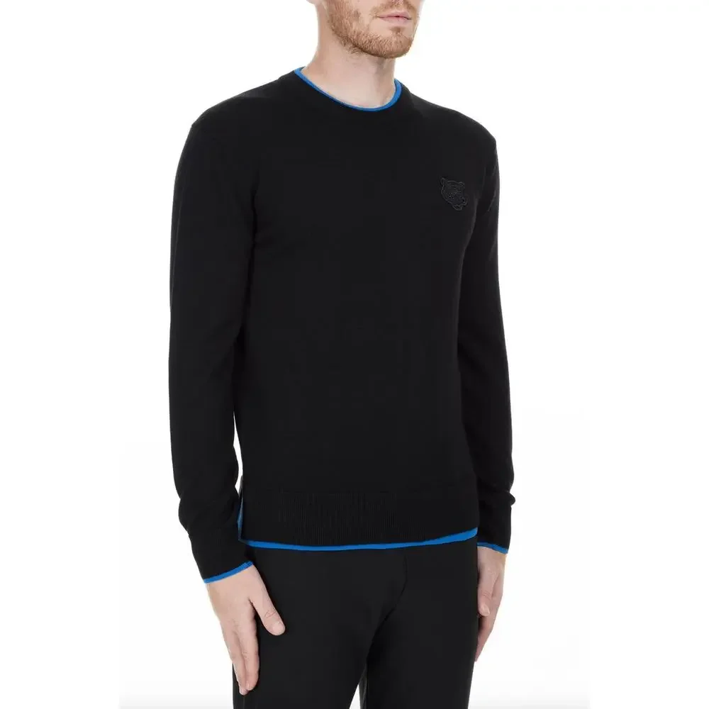 Kenzo Black Cotton Sweater - Picture 3 of 6